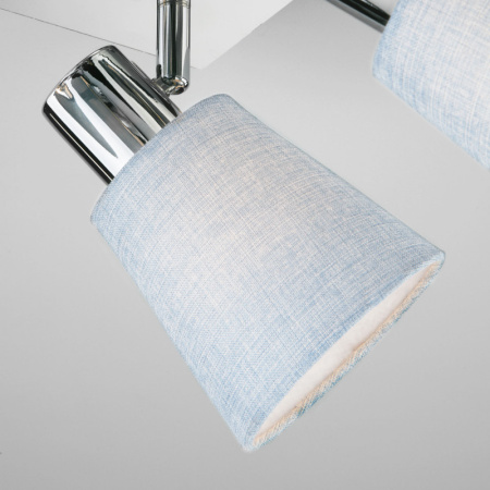 Споты — Спот Eurosvet 20080/4 хром/голубой купить в  Споты — Спот Eurosvet 20080/4 хром/голубой купить в