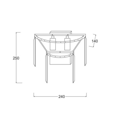 Настенные бра — Настенный светильник Zumaline Amedeo 17106/2W-CHR купить в  Настенные бра — Настенный светильник Zumaline Amedeo 17106/2W-CHR купить в