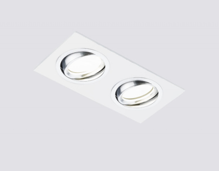 Встраиваемые точечные светильники — Встраиваемый светильник Ambrella Light A601/2 W купить в 