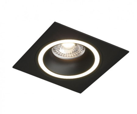 Встраиваемые точечные светильники — Встраиваемый светильник Denkirs DK2061-BK купить в 