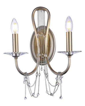 Потолочные светильники — Бра Lumien Hall Вилмар 2027/2W-SRGD купить в 