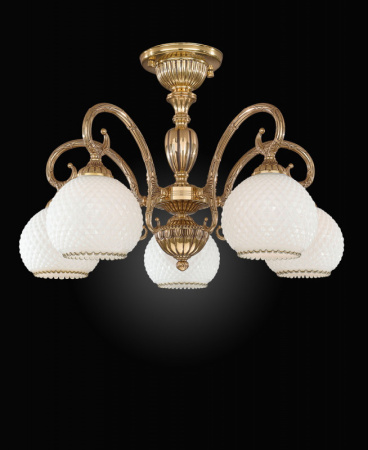 Люстры на штанге — Люстра на штанге Reccagni Angelo PL 8520/5 купить в 