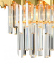 Люстры каскадные — Каскадная люстра Natali Kovaltseva DELTA 79005/6C BRASS купить в 