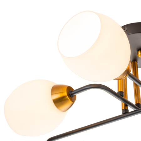 Люстры накладные — Накладная люстра Escada 1132/6P Black купить в  Люстры накладные — Накладная люстра Escada 1132/6P Black купить в