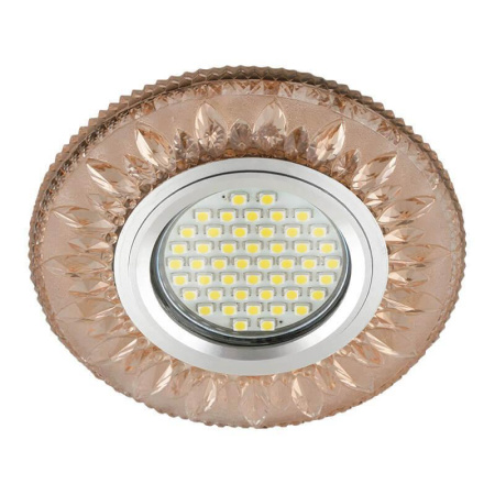 Точечные светильники — Встраиваемый светильник Fametto Luciole DLS-L141 Gu5.3 Glassy/Light Tea купить в 