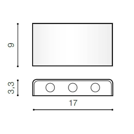 Настенные бра — Настенный светильник Azzardo Ginno 3 AZ0763 купить в 