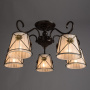 Люстры накладные — Накладная люстра ARTE Lamp A5495PL-5BR купить в  Люстры накладные — Накладная люстра ARTE Lamp A5495PL-5BR купить в