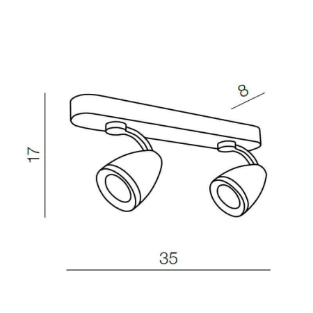Споты — Спот Azzardo Albico 2 AZ1241 купить в 