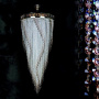 Люстры каскадные — Каскадная люстра Artglass Flame 700x1600 CE купить в 
