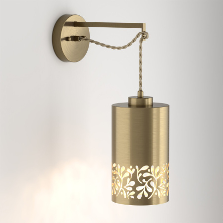 Настенные бра — Бра Eurosvet 50071/1В античная бронза купить в 