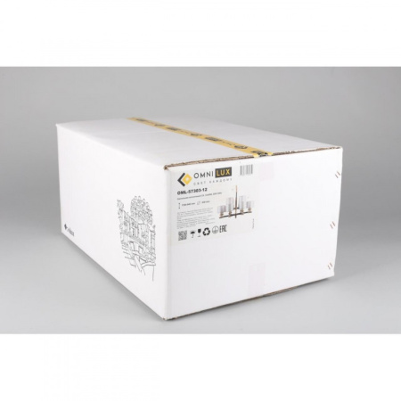 Люстры подвесные — Подвесная люстра Omnilux OML-57303-12 купить в 