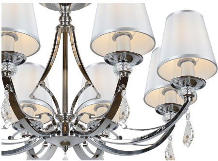 Люстры подвесные — Подвесная люстра iLamp Amadea RM5220/8CR купить в 