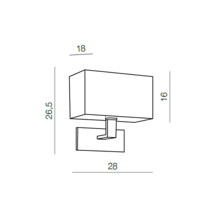 Потолочные светильники — Бра Azzardo Martens wall AZ1556 купить в 