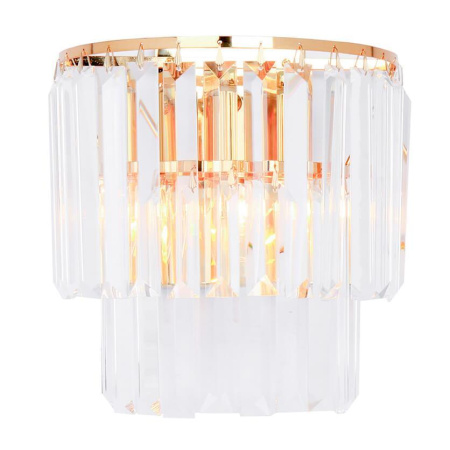 Настенные бра — Настенный светильник Zumaline Amedeo 17106/2W-GLD купить в 