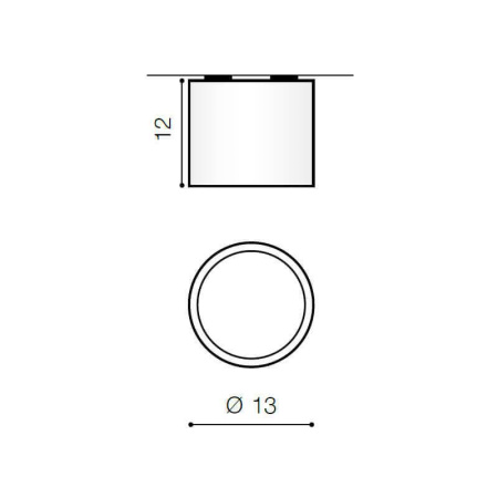 Накладные светильники — Потолочный светильник Azzardo Alix AZ1356 купить в 