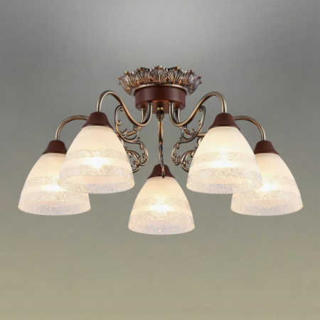 Люстры накладные — Накладная люстра Omnilux OML-55707-05 купить в  Люстры накладные — Накладная люстра Omnilux OML-55707-05 купить в