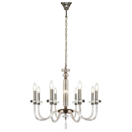 Люстры подвесные — Подвесная люстра iLamp Vibe P9474-8 Nickel купить в  Люстры подвесные — Подвесная люстра iLamp Vibe P9474-8 Nickel купить в
