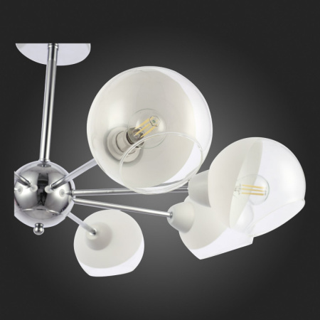 Люстры на штанге — Люстра на штанге Evoluce SLE102702-08 купить в 