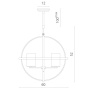 Люстры подвесные — Подвесная люстра Divinare 1159/01 LM-4 купить в  Люстры подвесные — Подвесная люстра Divinare 1159/01 LM-4 купить в