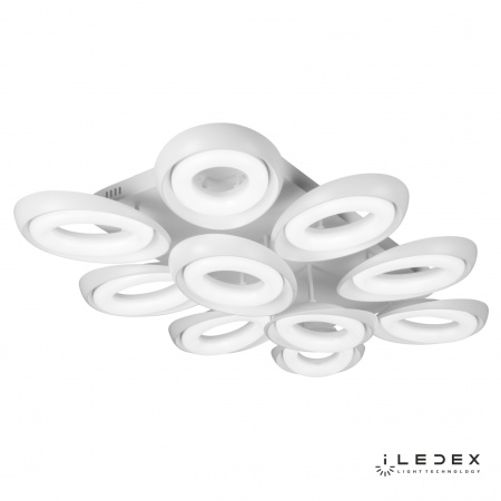 Свет для дома — Потолочная люстра iLedex Fancy FS-011-X10 240W WH купить в  Свет для дома — Потолочная люстра iLedex Fancy FS-011-X10 240W WH купить в