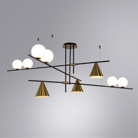 Люстры на штанге — Люстра на штанге ARTE Lamp A7029PL-9BK купить в  Люстры на штанге — Люстра на штанге ARTE Lamp A7029PL-9BK купить в