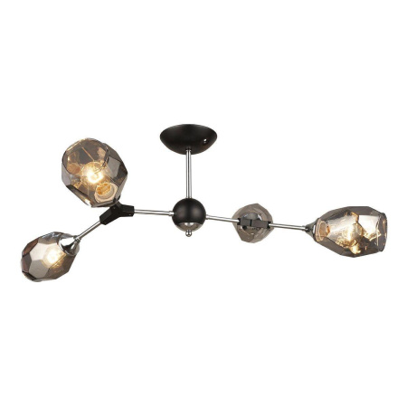 Потолочные люстры — Потолочная люстра IMEX MD.4209-4-S CH+BK купить в 