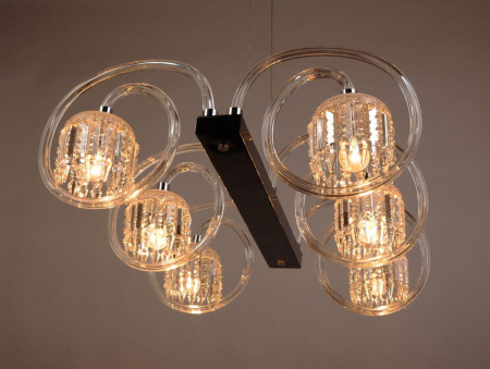 Люстры подвесные — Подвесная люстра Abrasax L.4306-6BL купить в 