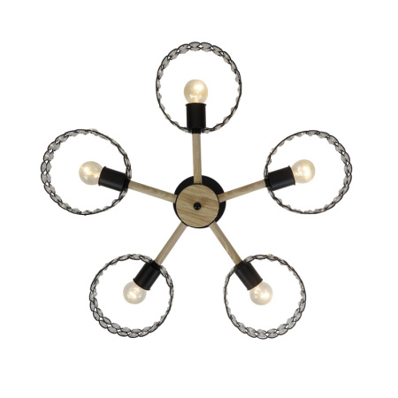 Люстры на штанге — Люстра на штанге Escada 679/5P Black купить в  Люстры на штанге — Люстра на штанге Escada 679/5P Black купить в