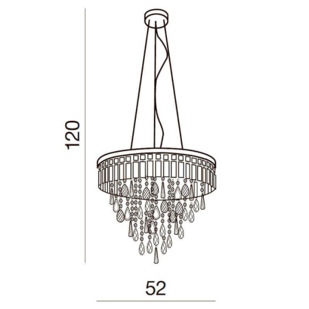 Люстры подвесные — Подвесная люстра Azzardo Kalabria AZ2108 купить в  Люстры подвесные — Подвесная люстра Azzardo Kalabria AZ2108 купить в