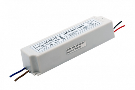 Блоки питания для светодиодных лент — Блок питания для светодиодной ленты SWG LV-40-12 купить в 