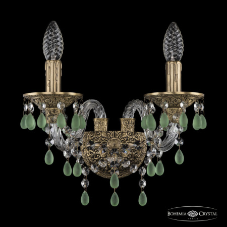 Настенные бра — Бра Bohemia Ivele Crystal 16110B/2/141 FP V5001 купить в 