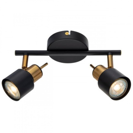 Споты — Спот ARTE Lamp A1906PL-2BK купить в 