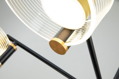 Люстры на штанге — Подвесная светодиодная люстра Escada Cloud 10226/6LED купить в 