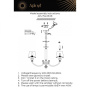 Люстры подвесные — Подвесная люстра APLOYT APL.754.03.08 купить в 