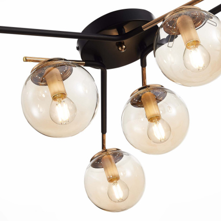 Люстры накладные — Накладная люстра Evoluce SLE106902-06 купить в 