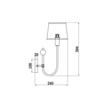 Настенные бра — Бра Vele Luce VL1933W01 купить в 