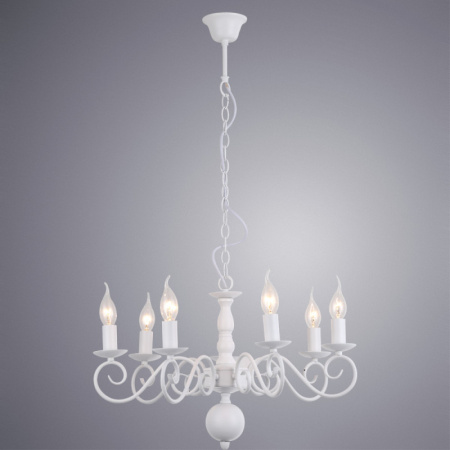 Люстры подвесные — Подвесная люстра ARTE Lamp A1129LM-7WH купить в  Люстры подвесные — Подвесная люстра ARTE Lamp A1129LM-7WH купить в