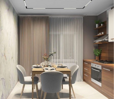 Трековые светильники — Светильник на шине Denkirs DK8004-BK купить в 