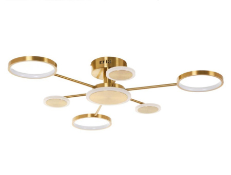 Люстры на штанге — Люстра на штанге MyFar MR1170-7CL купить в 