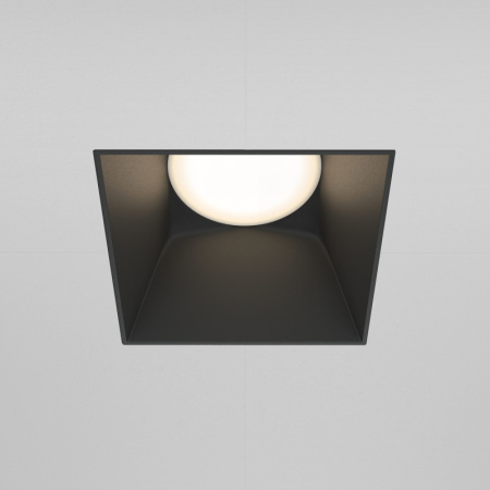 Встраиваемые точечные светильники — Встраиваемый светильник Maytoni Technical DL051-01-GU10-SQ-WB купить в 