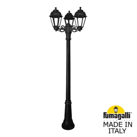 Высокие уличные фонари — Садово-парковый светильник Fumagalli K22.156.S30.AXF1R купить в 