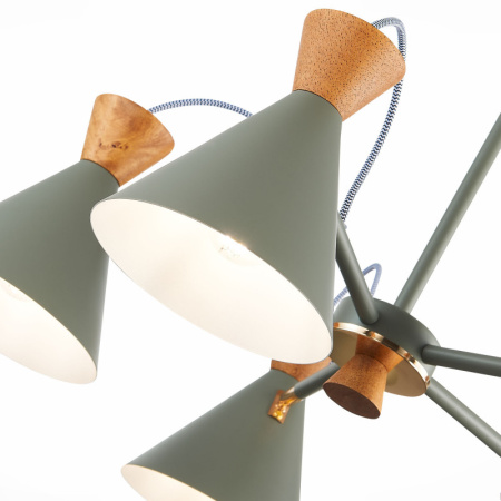 Люстры на штанге — Люстра на штанге Evoluce SLE125112-05 купить в 