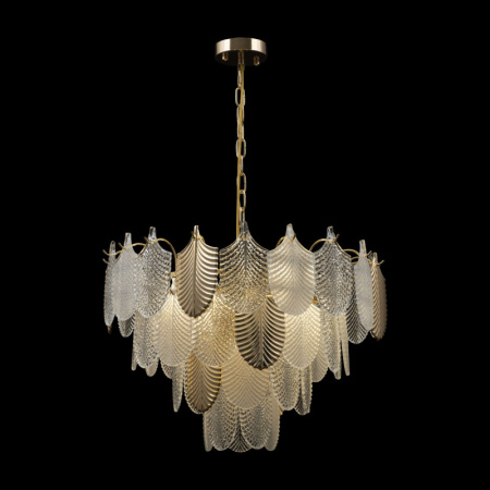 Люстры каскадные — Каскадная люстра Freya FR5143PL-09G купить в 