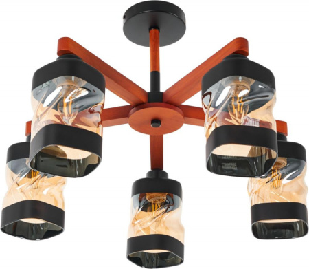 Люстры на штанге — Люстра на штанге MyFar MR1823-5C купить в 