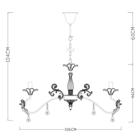 Люстры подвесные — Подвесная люстра ARTE Lamp A5349LM-8WH купить в  Люстры подвесные — Подвесная люстра ARTE Lamp A5349LM-8WH купить в