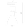 Трековые светильники — Светильник на шине ARTE Lamp A5108PL-1WH купить в  Трековые светильники — Светильник на шине ARTE Lamp A5108PL-1WH купить в