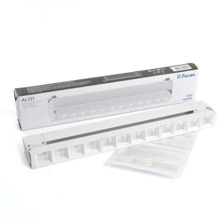 Трековые светильники — Светильник на шине Feron 48377 купить в 