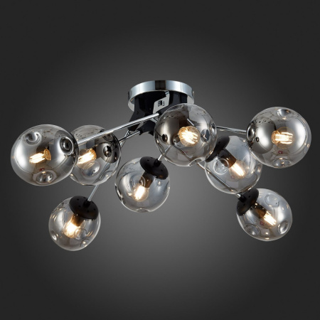 Люстры накладные — Накладная люстра Evoluce SLE106002-08 купить в 