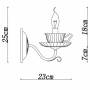 Настенные бра — Бра ARTE Lamp A1704AP-1CC купить в  Настенные бра — Бра ARTE Lamp A1704AP-1CC купить в