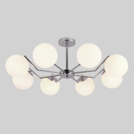 Люстры на штанге — Люстра на штанге Eurosvet 70154/8 хром купить в 